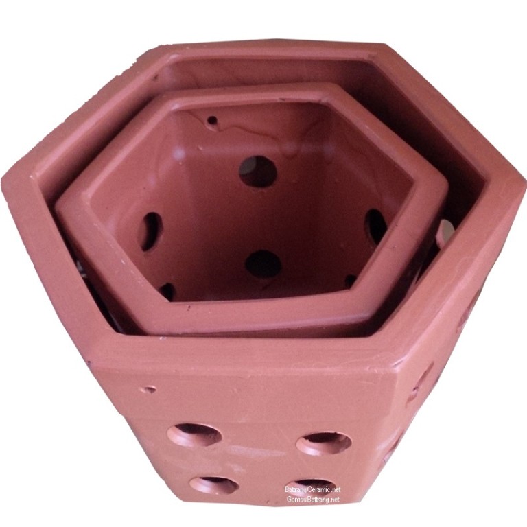 bán châụ đất nung trồng lan