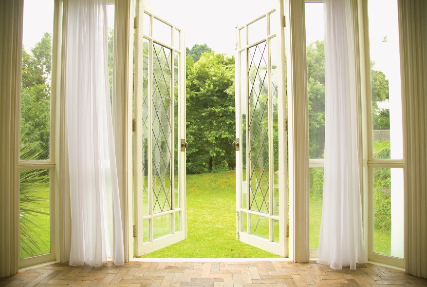 để cho ngôi nhà trở nên thông thoáng