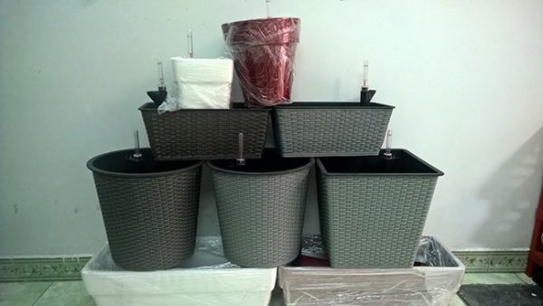 Chậu nhựa thông minh cuốn dây i-Color