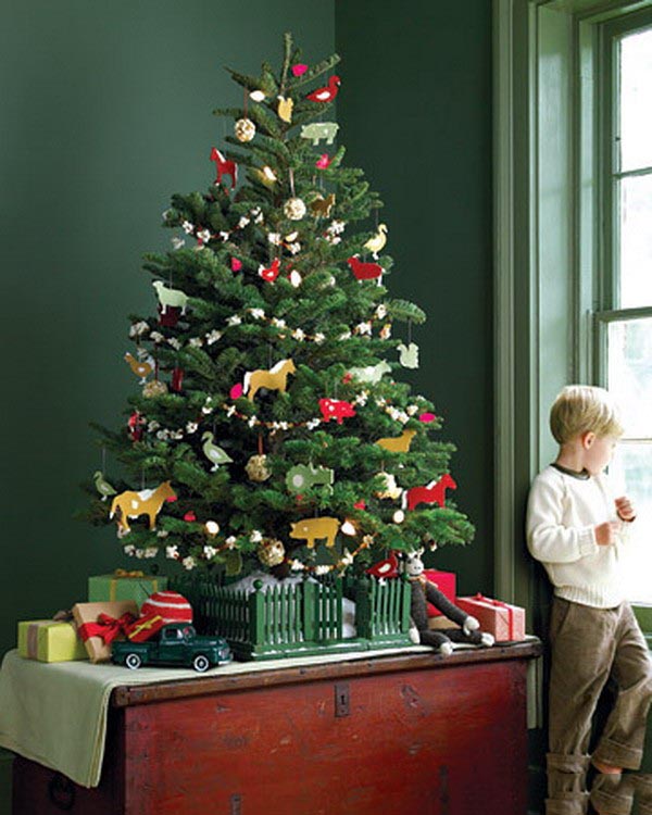 trang trí cây thông noel 1