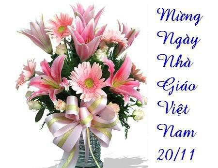 5 loại hoa đẹp dành tặng thầy cô ngày nhà giáo